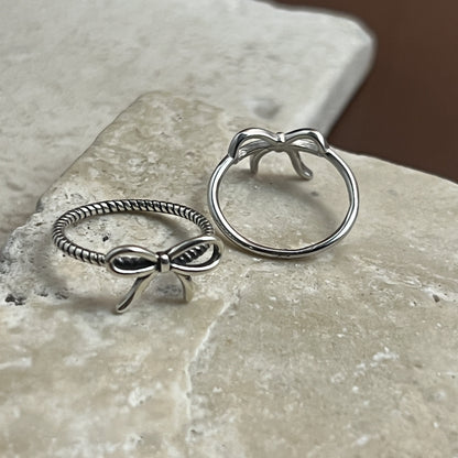 Dainty Bow Ring
